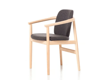 MAIYDA 02 - Easy chair with armrests by Very Wood - view 2